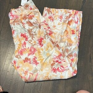 NWT Abercrombie & Fitch Floral Print Pants